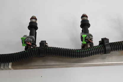 2006-2010 HUMMER H3 3.7L L5 A/T ENGINE FUEL RAIL W/ 5 FUEL INJECTORS HARNESS OEM