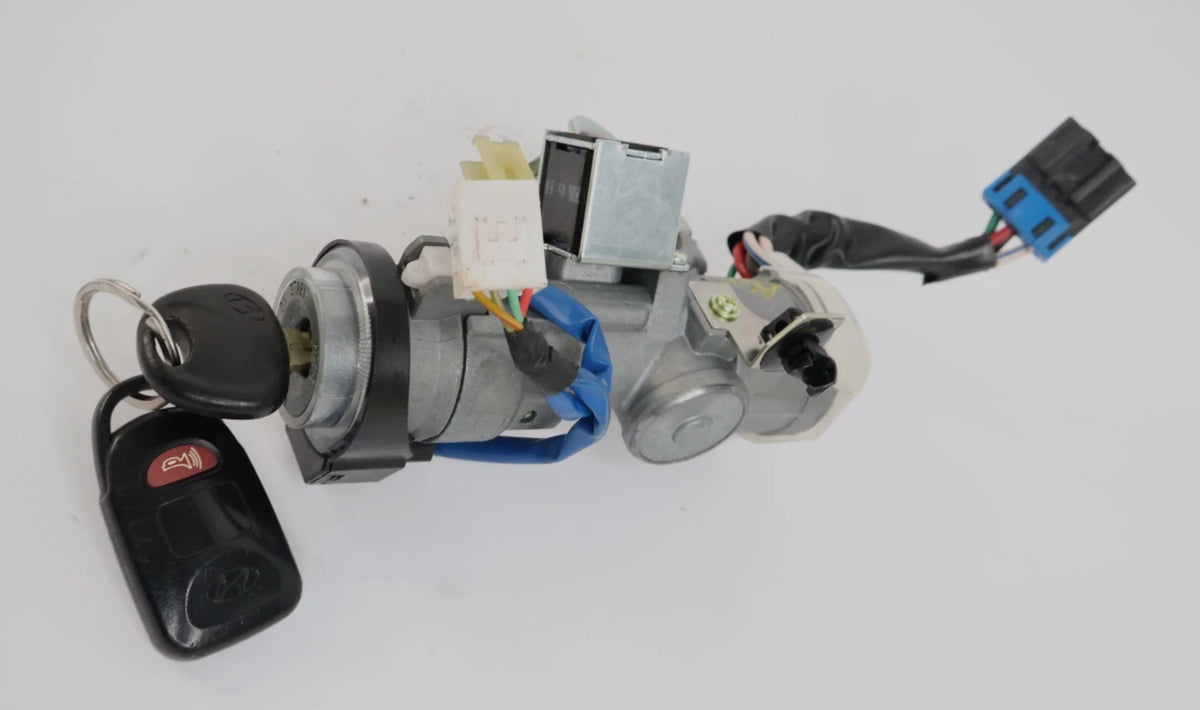 2007-2010 HYUNDAI ELANTRA 2.0L L4 A/T IGNITION SWITCH LOCK CYLINDER ASSY W/ KEY