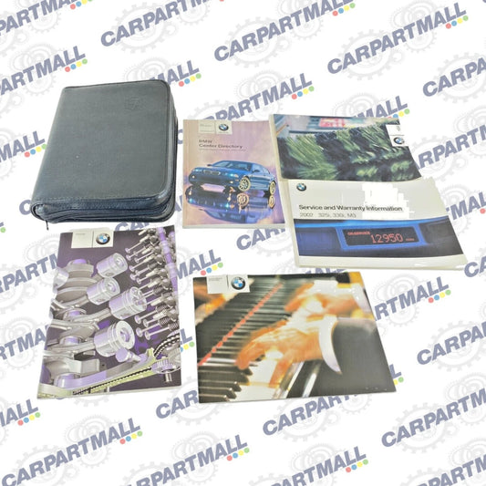 2002 BMW 330XI 330I OWNERS MANUAL WARRANTY ASSISTANCE INFORMATION GUIDE W CASE