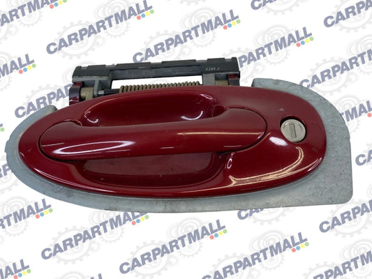 03-07 Saab 9-3 Front Left Exterior Door Handle Assy 294 Chili Red 12791304 OEM