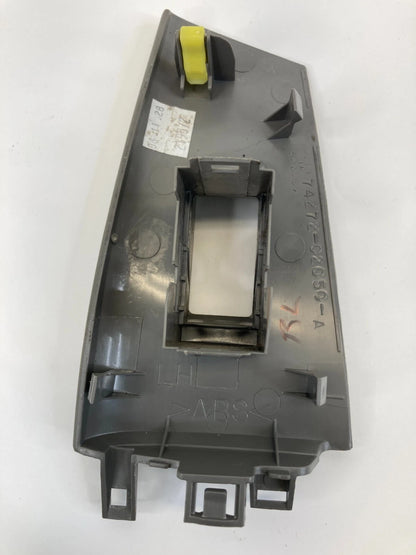 2003-2008 TOYOTA COROLLA REAR LEFT DOOR WINDOW SWITCH TRIM BEZEL 74272-02050-A