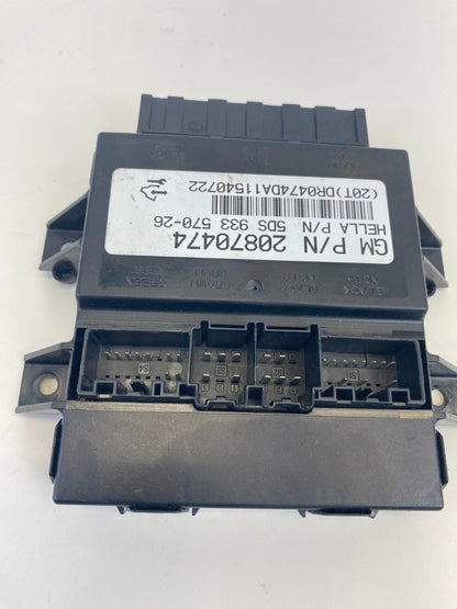 2011 11 Buick Enclave Front Seat Memory Control Module 20870474 OEM