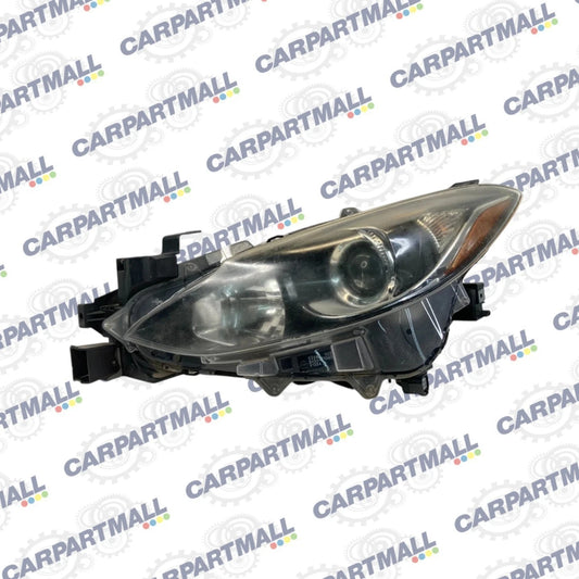 2014-2016 MAZDA3 MAZDA 3 FRONT LEFT HALOGEN HEADLIGHT HEAD LAMP B45A-51040 OEM