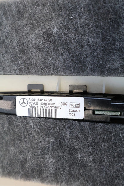 10-16 MERCEDES-BENZ E350 REAR UPPER ROOF HEADLINER TRIM PANEL COVER A2126901650