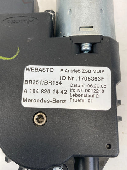 2007-2012 MERCEDES-BENZ GL450 2003-2011 ML350 SUNROOF MOTOR ASSY 164-820-14-42