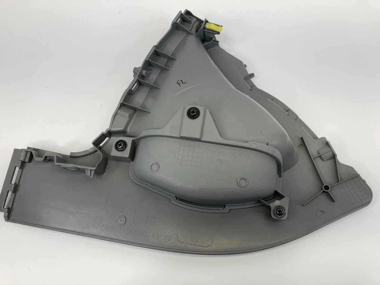 10 11 TOYOTA CAMRY FRONT LEFT SIDE POCKET CONSOLE TRIM KICK PANEL 58817-06030