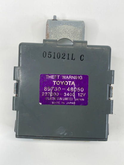 2006 2007 TOYOTA HIGHLANDER THEFT WARNING COMPUTER FRONT OEM FACTORY 89730-48050