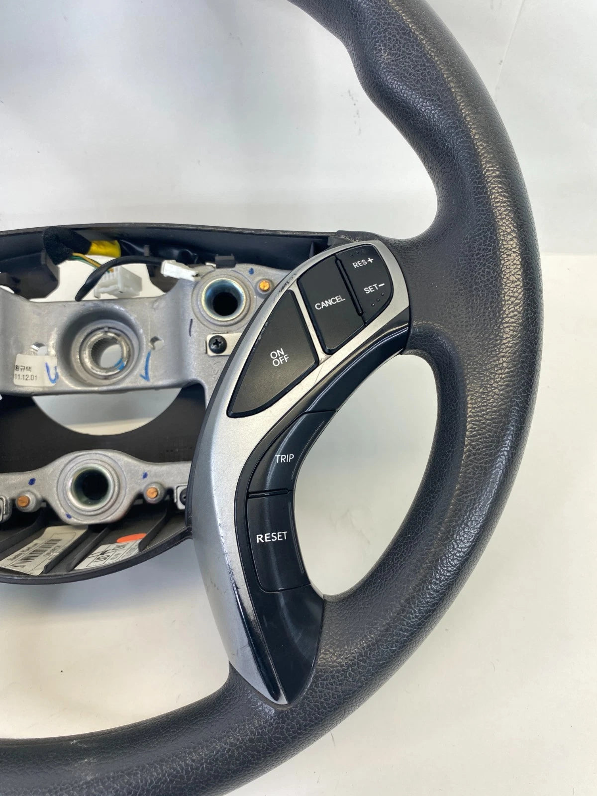 2011-2013 HYUNDAI ELANTRA STEERING WHEEL W/ CRUISE CONTROL 56110-3Y100RHZ OEM