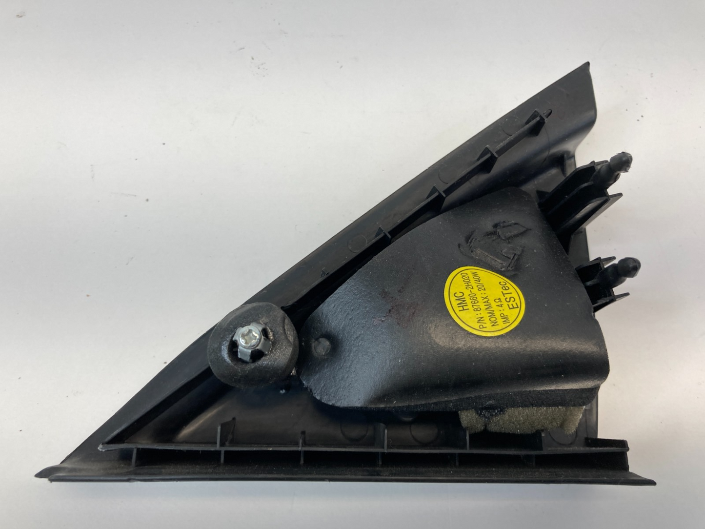 07-10 Hyundai Elantra Sedan Front Right Speaker Tweeter Corner Cover 87660-2H020