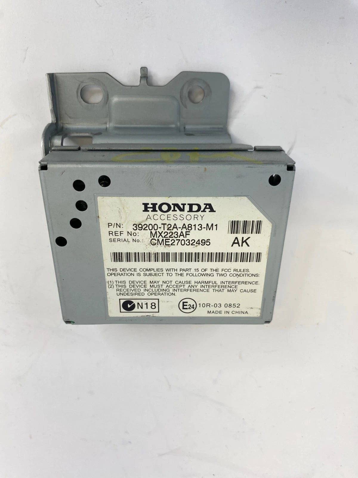 13-15 HONDA ACCORD ACTIVE NOISE CANCELLATION CONTROL MODULE 39200-T2A-A813-M1