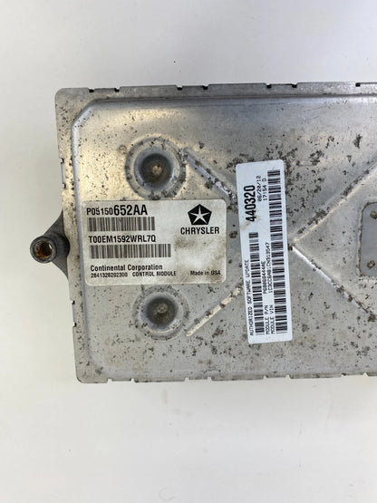 2012 CHRYSLER 200 2.4L L4 A/T ENGINE COMPUTER CONTROL MODULE ECM ECU OEM