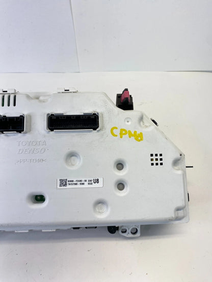 2017-2019 TOYOTA COROLLA INSTRUMENT CLUSTER SPEEDOMETER 26K OEM 83800-F2U80