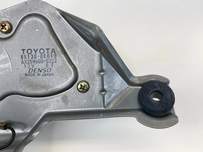 2004-2006 LEXUS RX330 REAR LIFGATE WINDSHIELD WIPER MOTOR ASSY 85130-0E010 OEM