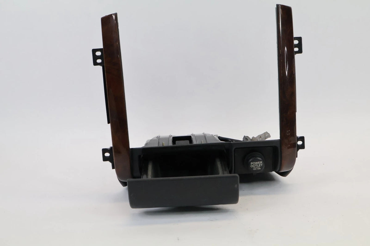 2003-2005 HONDA PILOT LOWER CENTER DASH TRIM BEZEL W/ POWER OUTLET ASHTRAY OEM