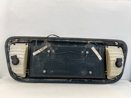 03-06 Lincoln Navigator Rear Trunk Lid License Light Plate Finish Panel Molding