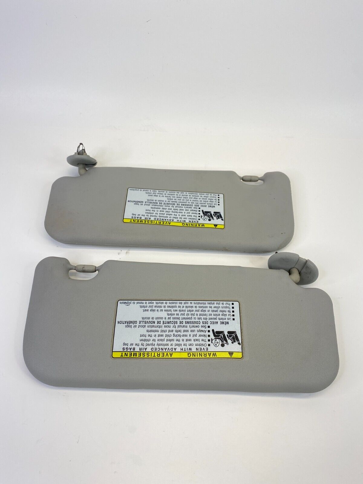 2009-2013 Toyota Corolla Left & Right Side Sunvisor Sun Visor Shade Set Pair OEM