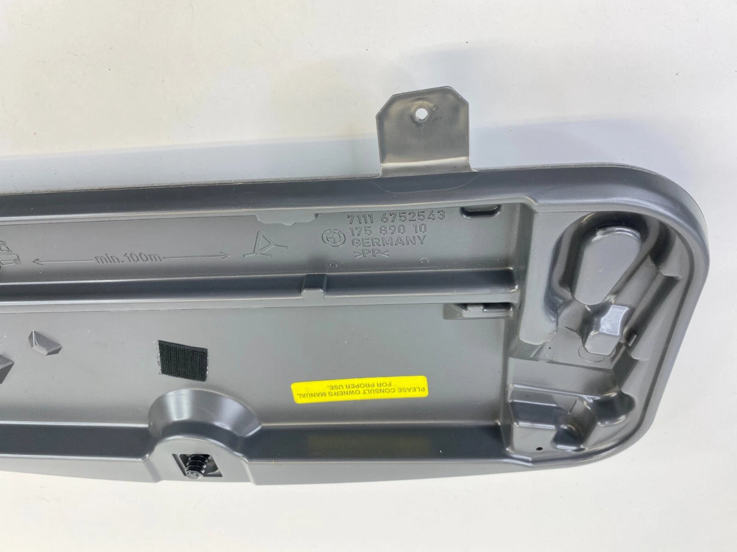 02-05 BMW 745I 745LI REAR TRUNK EMERGENCY FIRST AID KIT TOOL BOX 7111-675254 OEM