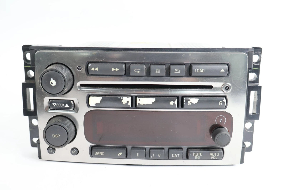 2006-2010 HUMMER H3 AM /FM 6 DISC CD PLAYER RADIO RECEIVER 15261537 OEM