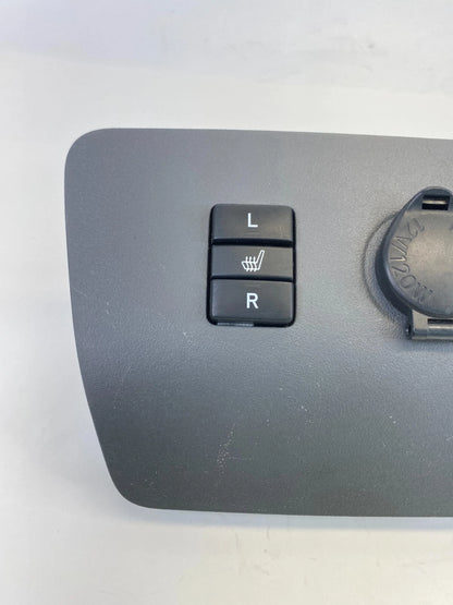 2010 2011 TOYOTA PRIUS CENTER CONSOLE TRIM HEATER SEAT WARMER SWITH POWER OUTLET