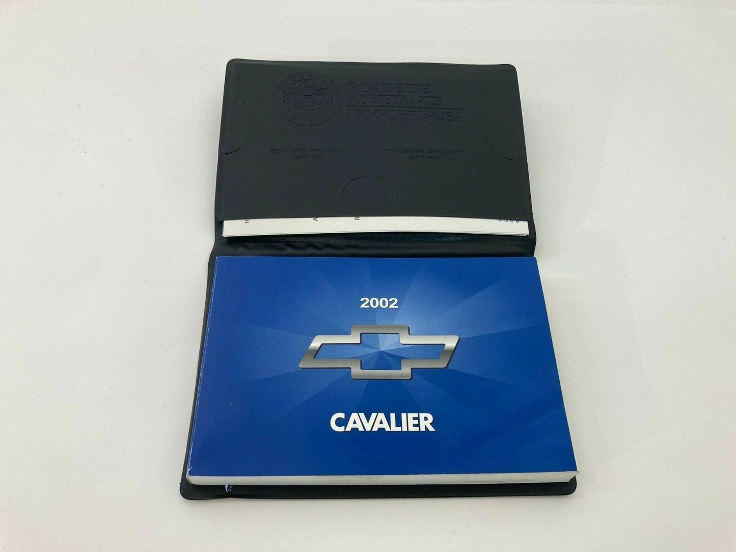 2002 02 CHEVROLET CHEVY CAVALIER OWNERS MANUAL GUIDE W/ CASE COVER OEM