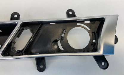 2006-2011 AUDI A6 FRONT LEFT SIDE INTERIOR DOOR HANDLE W/ BEZEL 4F0837019C OEM