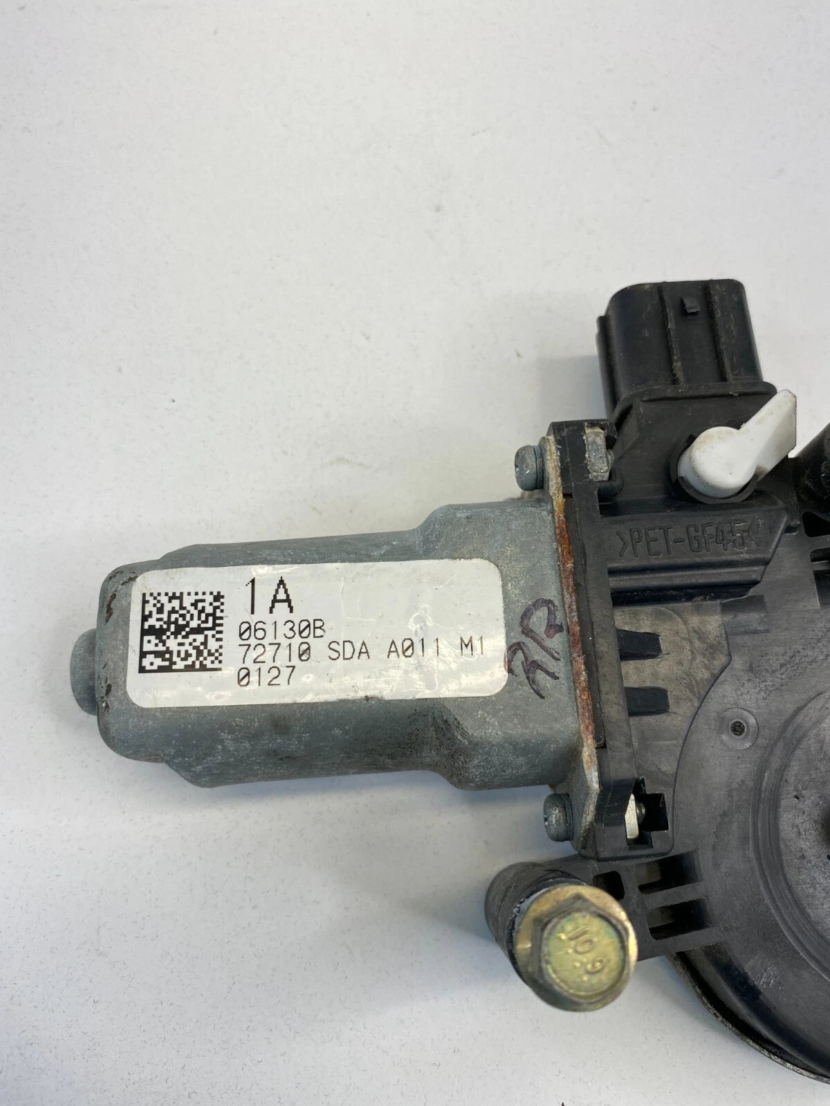 2003-2007 HONDA ACCORD SEDAN REAR RIGHT DOOR WINDOW MOTOR 72710SDAA011 OEM