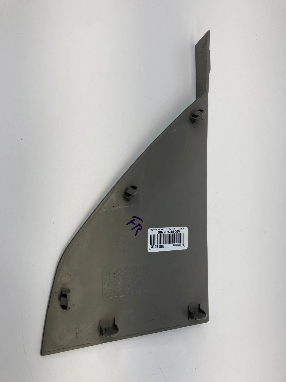 2009-2012 DODGE CALIBER FRONT RIGHT DASH END CAP COVER TRIM 0YD52TRMAB OEM