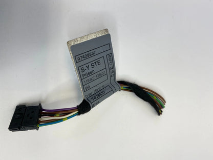 2002-2005 BMW 745I REAR RIGHT SIDE TAIL LIGHT LAMP HARNESS CONNECTOR OEM 6912128