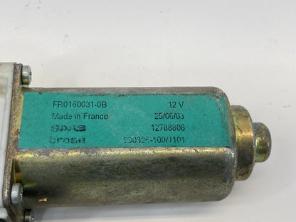 03-11 Saab 9-3 Convertible Rear Right Back Side Door Window Motor 12788806 OEM