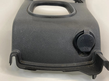 05-10 CHEVROLET COBALT A/T CONSOLE SHIFTER TRIM BEZEL W/ POWER OUTLET 15212350