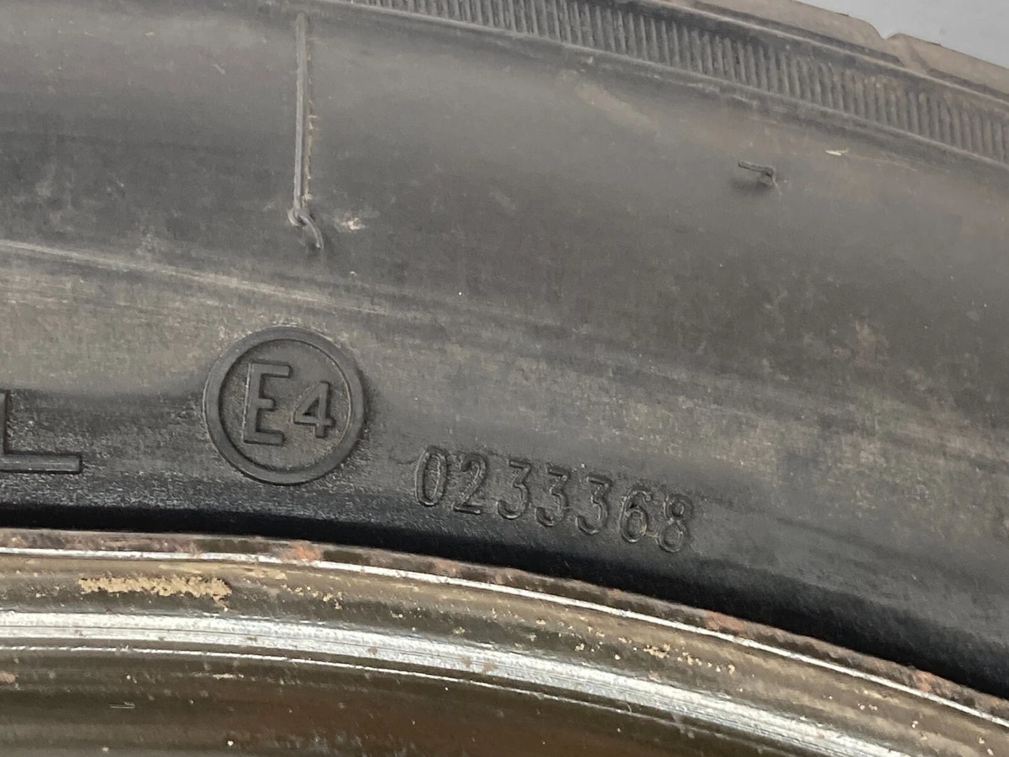 2012-2018 FORD FOCUS EMERGENCY SPARE TIRE WHEEL COMPACT T125/80 R16 E4-0233368