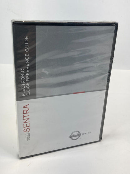 2008 08 Nissan Sentra Electronic Quick Reference Guide Book OEM