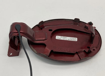 2007-2009 MAZDA CX-7 FUEL FILLER DOOR GAS LID COVER COPPER RED MICA W/ CAP OEM