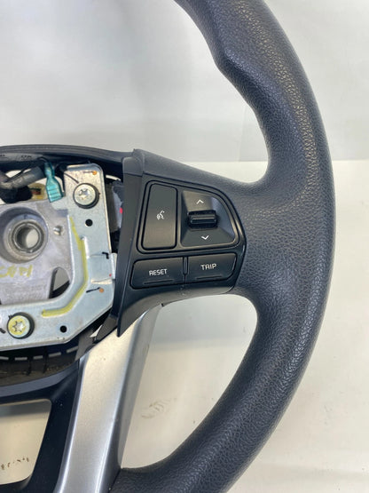 2012-2017 KIA RIO 1.6L STEERING WHEEL WITH AUDIO & CRUISE CONTROL BUTTONS OEM