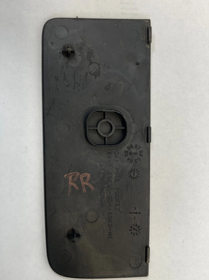 2003-2007 HONDA ACCORD REAR RIGHT DOOR POCKET MAT INSERT UNIT OEM 83705SDAA010M1