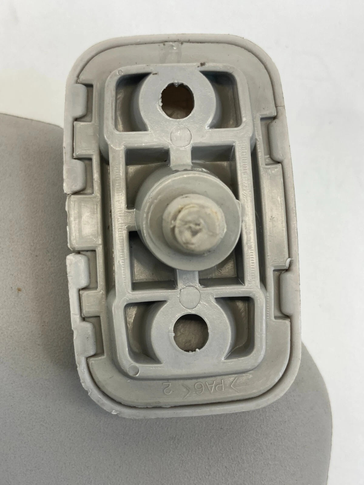 10-13 KIA SOUL WITHOUT SUNROOF RIGHT PASSENGER SUNVISOR SUN VISOR GREY RH