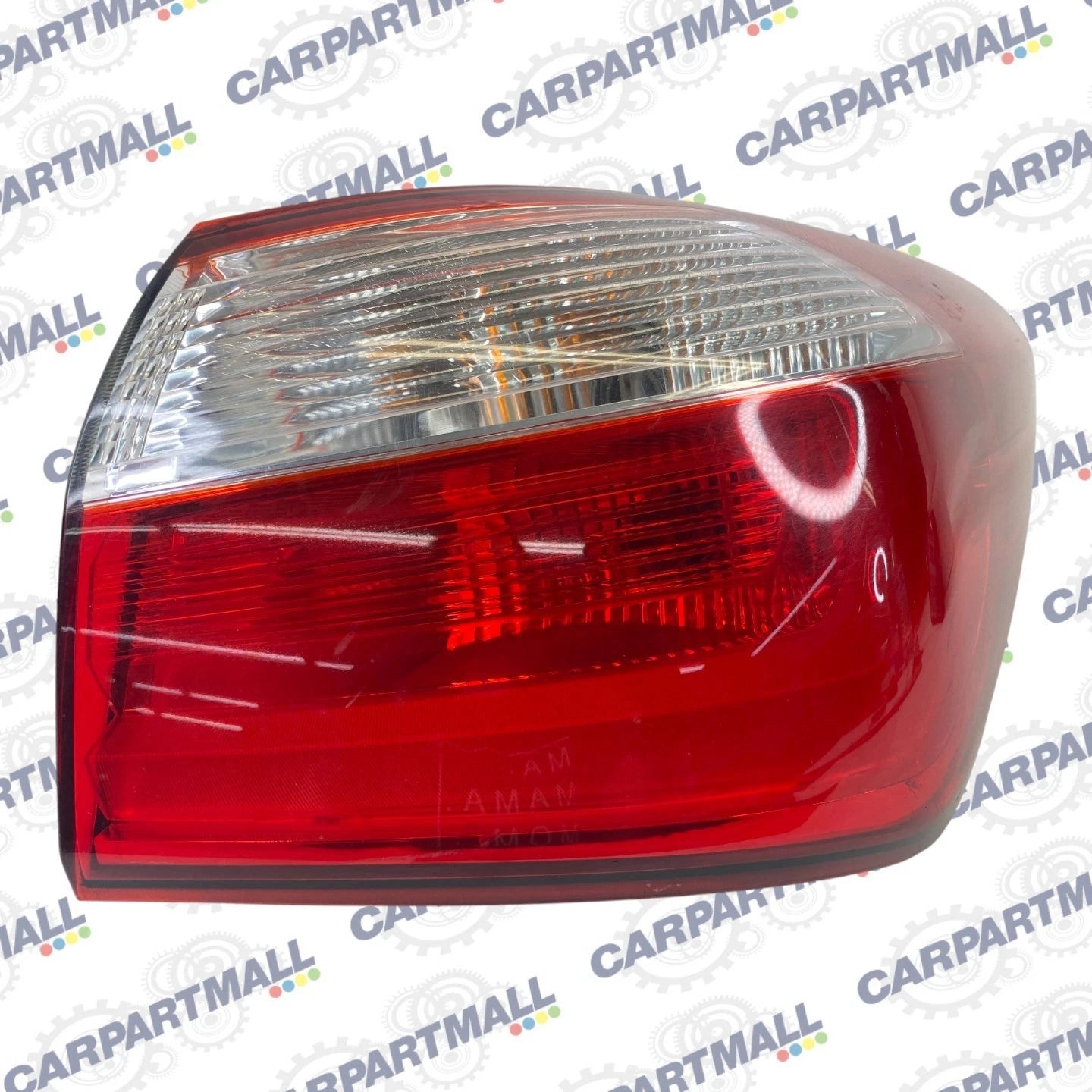 2014-2016 Kia Forte SEDAN Rear Right Side Tail Lamp Light Outer Taillight Lamp