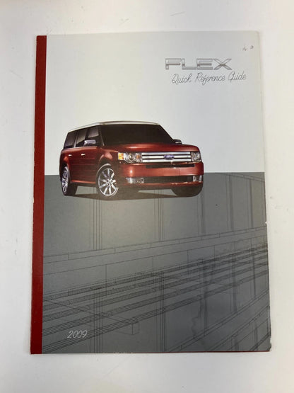 2009 FORD FLEX OWNERS OWNER´S MANUAL WARRANTY GUIDE NAVIGATION SYSTEM CASE OEM