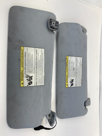 2009-2015 Jaguar XF Sunroof Left & Right Sunvisor Sun Visor Set Pair OEM