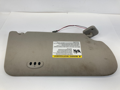 2009-2012 Ford Flex Left & Right Side Sunvisor Sun Visor Shade Set Pair OEM