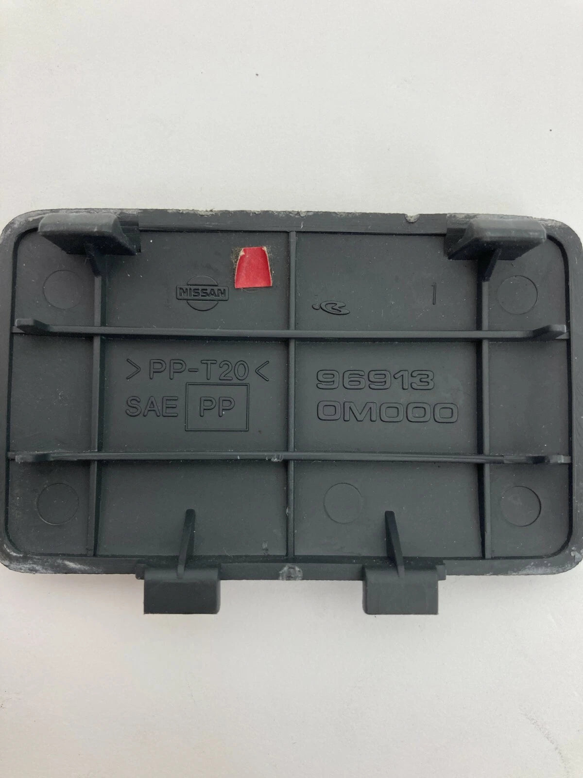 1997 NISSAN PATHFINDER XE REAR CENTER CONSOLE MASK COVER TRIM BLACK 96913 OEM
