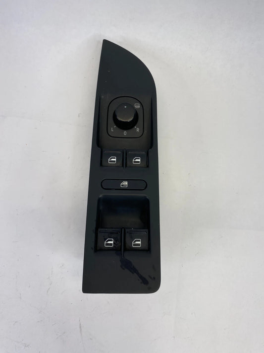 09-17 VW CC DRIVER SIDE MASTER POWER WINDOW MIRROR SWITCH BEZEL 1K0959565K OEM