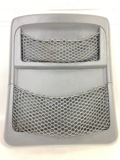 2003-2008 Honda Pilot Front Right Passenger Seat Back Cover Panel Net Grey OEM