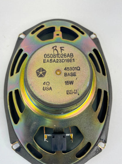 2003 04 05 2006 CHRYSLER SEBRING FRONT RIGHT DOOR AUDIO SPEAKER 5081026AB OEM