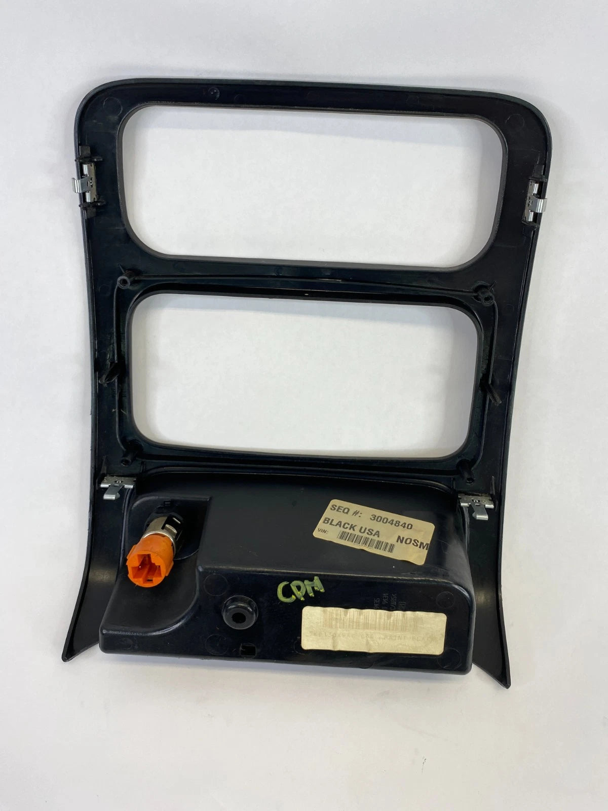 2003-2007 JEEP LIBERTY DASH PANEL RADIO CLIMATE BEZEL TRIM BLACK 5KD13DX9AC OEM