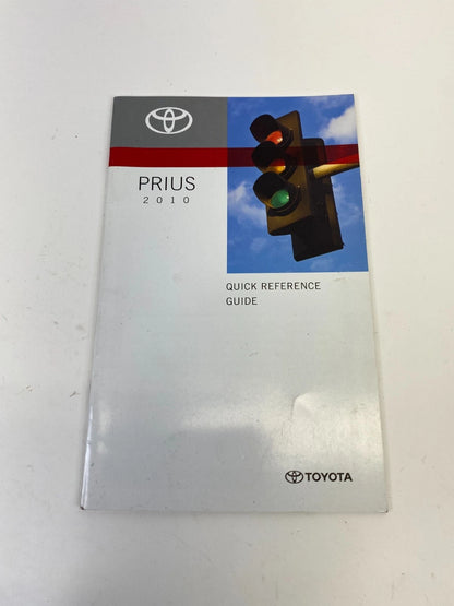 2010 TOYOTA PRIUS OWNERS OWNER'S MANUAL WARRANTY GUIDE NAVIGATION SYSTEM GUIDE