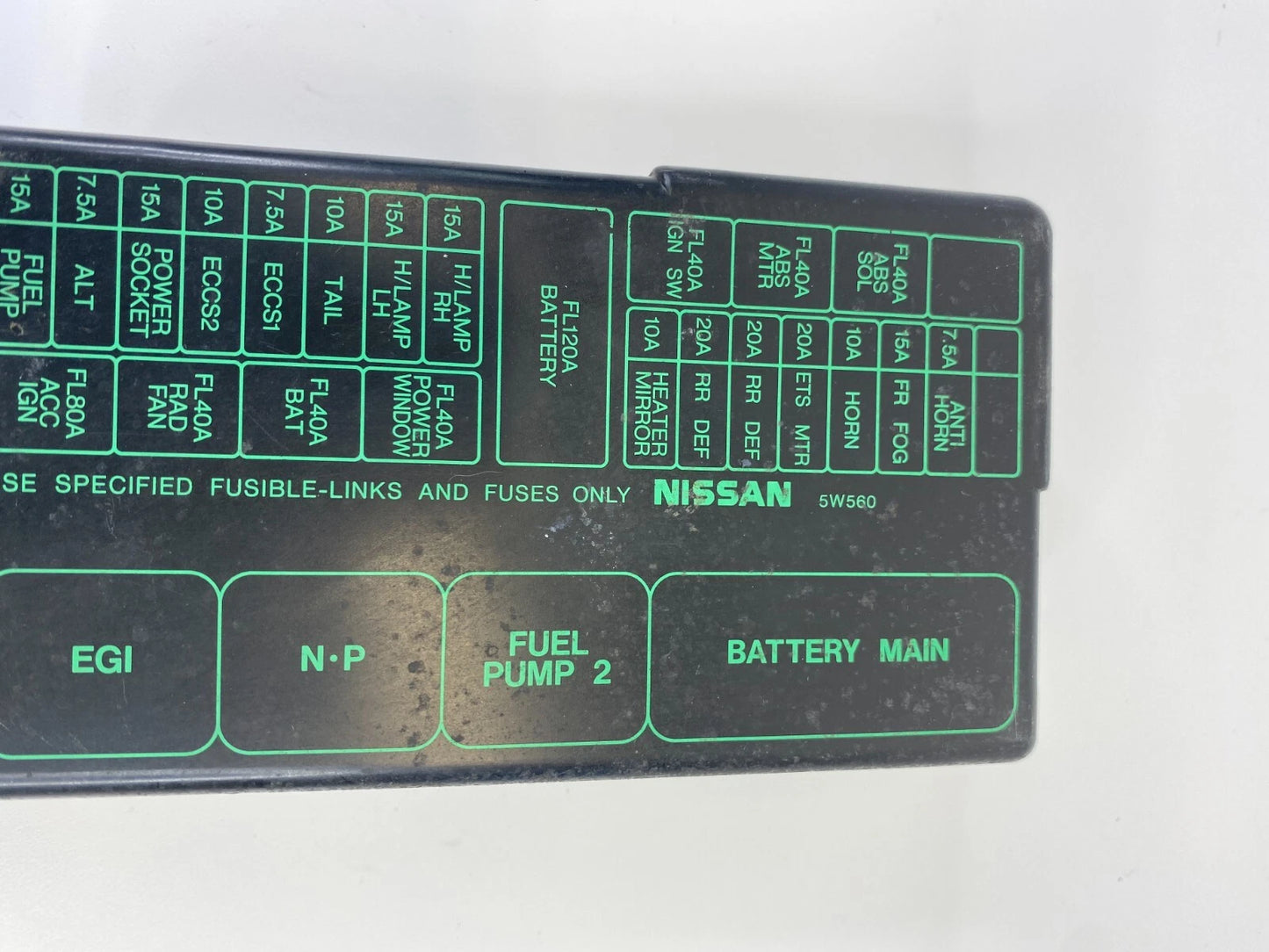 2002 NISSAN PATHFINDER 3.5L V6 UPPER FUSE BOX RELAY BOX COVER TRIM PANEL OEM