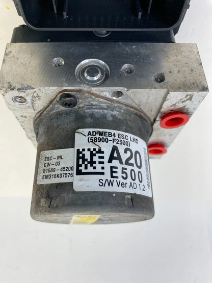 2017-2020 HYUNDAI ELANTRA 2.0L AT ABS ANTI LOCK BRAKE PUMP MODULE 58920-F2500