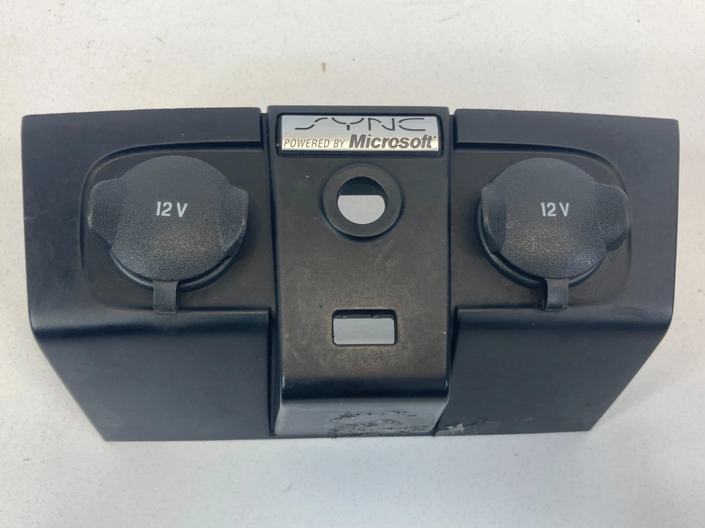 08-11 FORD FOCUS CENTER DASH DUAL POWER OUTLET 12V BEZEL TRIM 8S43-54043D56 OEM