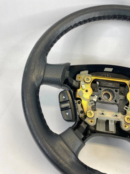 2002-2004 HONDA ODYSSEY STEERING WHEEL W/ AUDIO CRUISE BUTTONS BLACK LEATHER OEM